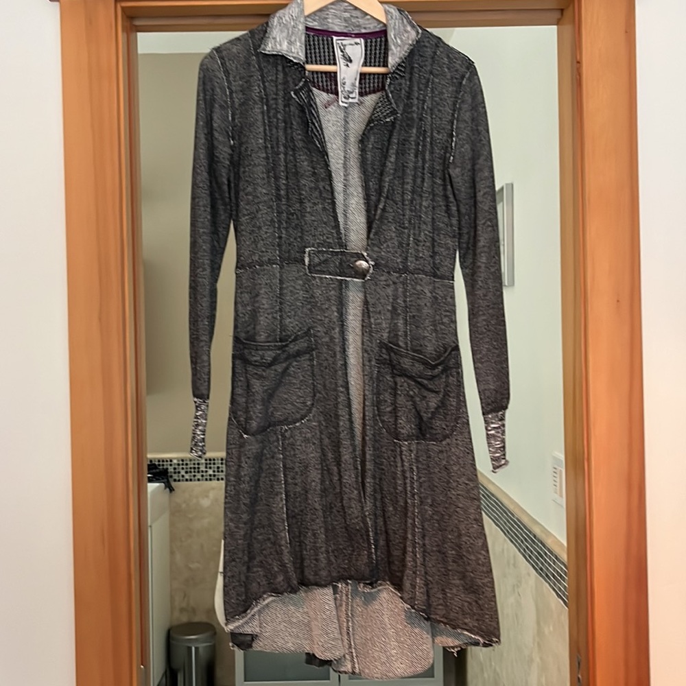 Scrapbook cotton blend long cardigan - Picture 2 of 5